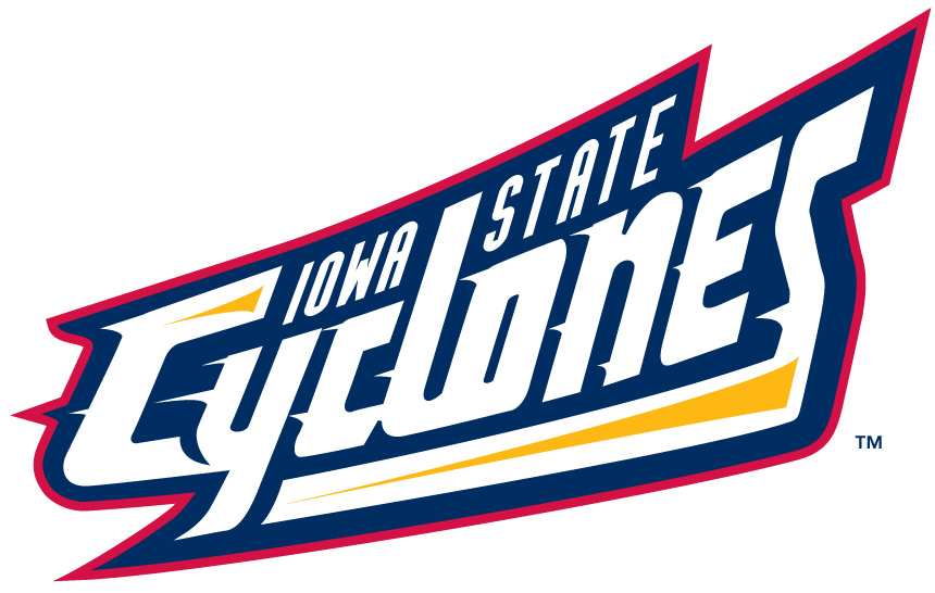 Iowa State Cyclones 1995-2007 Wordmark Logo diy DTF decal sticker